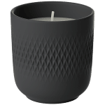 Villeroy & Boch Manufacture Collier Noir Ma.Collier scented candle Carre Passion in porcelain