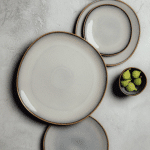 Lave beige Salad plate