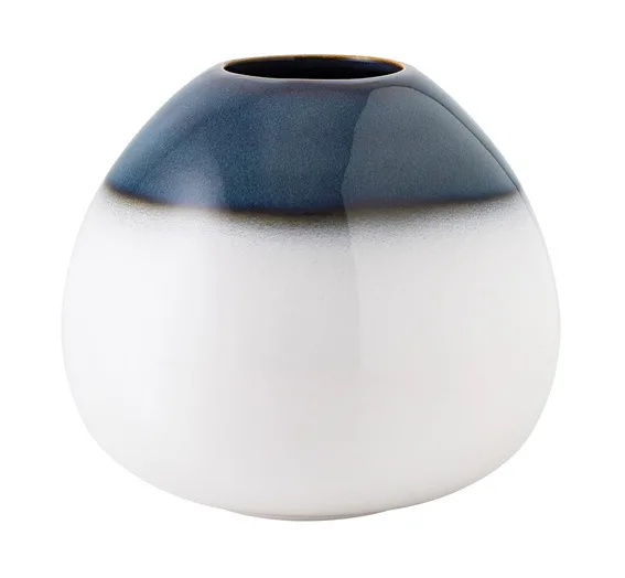 10-4286-5071 Lave Home Drop vase bleu small - Image 1