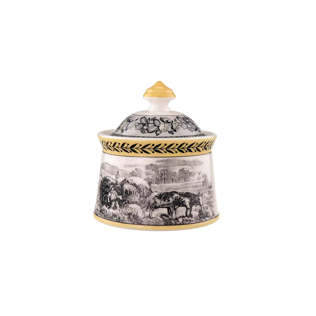 Villeroy & Boch Audun Sugar Bowl – Luxury Porcelain Design, 260 ml Villeroy & Boch Audun Sugar Bowl Multicoloured 260 ml Premium Porcelain – Luxury Tableware