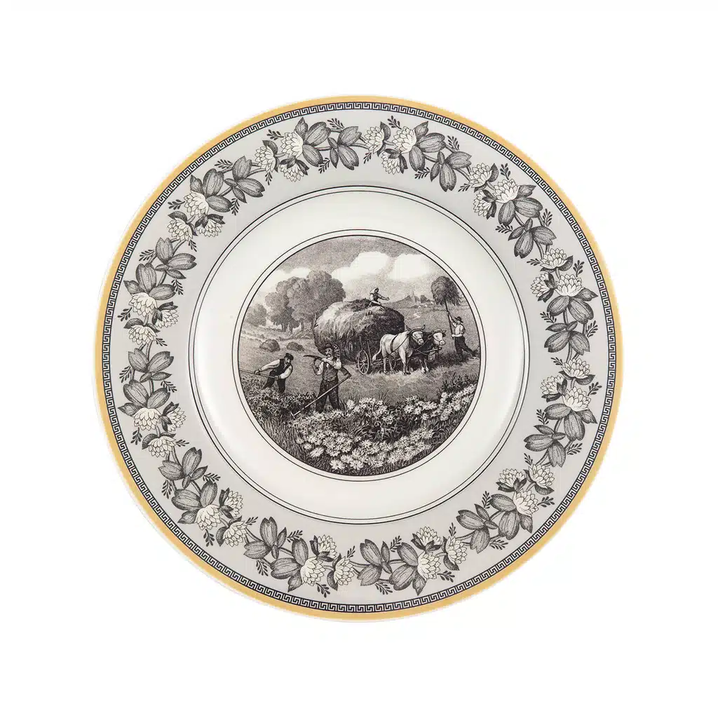 Villeroy & Boch Audun Dinner Plate Multicoloured Ø27.1 cm Premium Porcelain Luxury Tableware