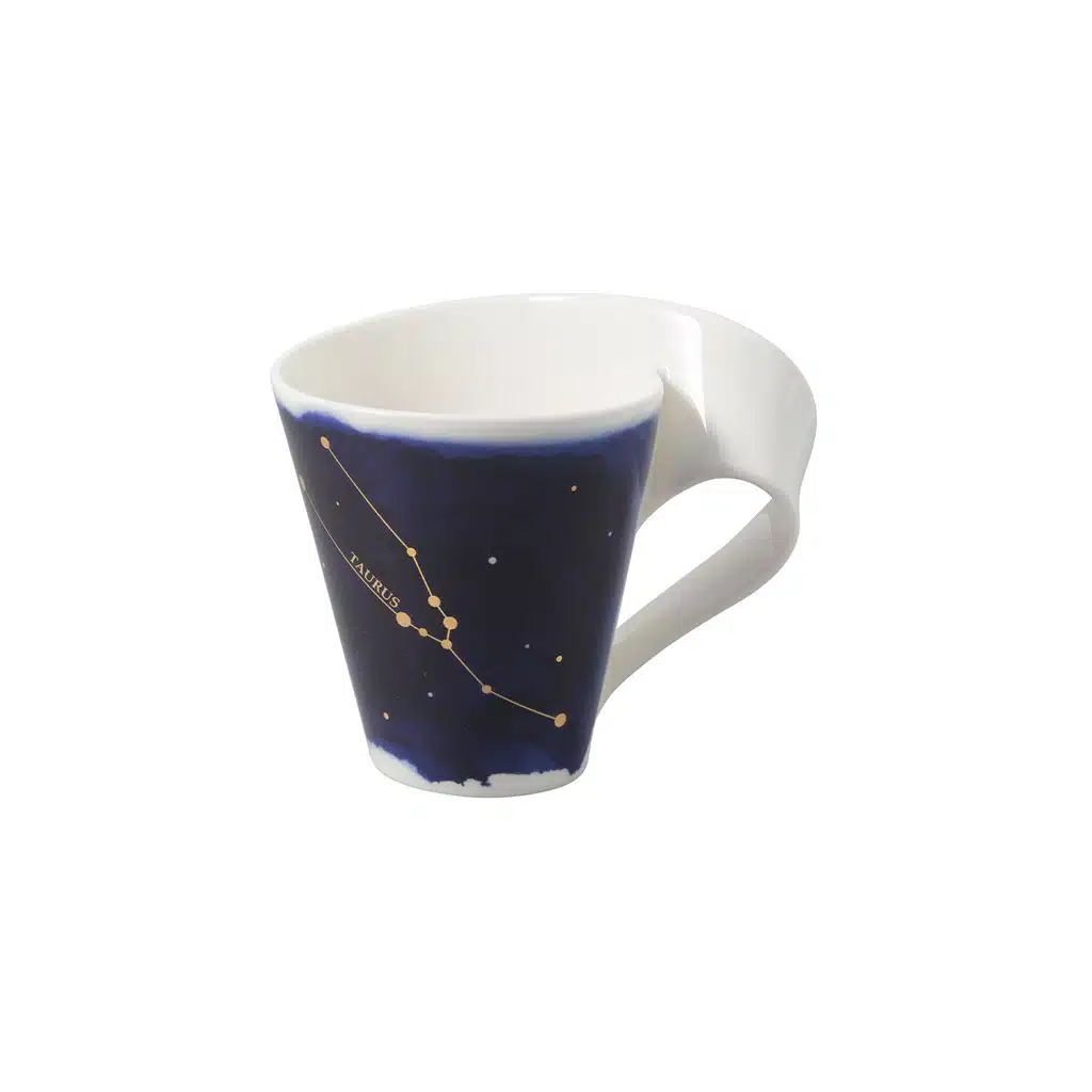 Villeroy & Boch NewWave Mug Multicoloured 240 ml Premium Porcelain Taurus Edition