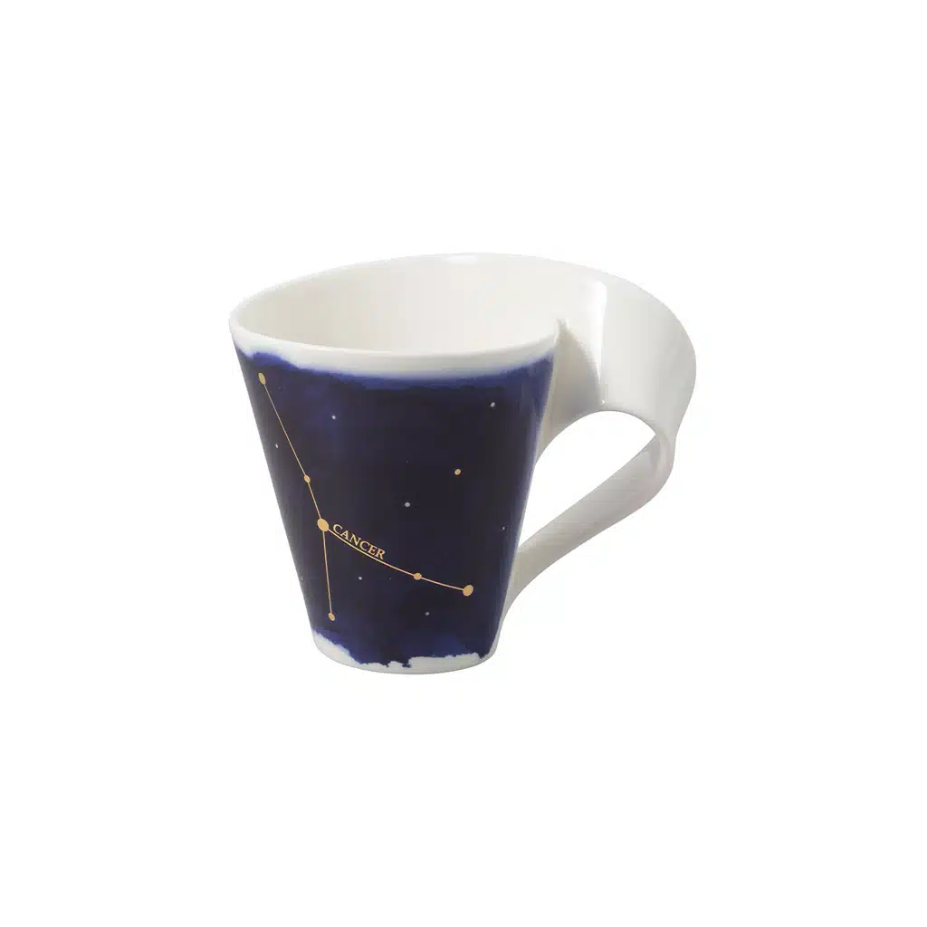 Villeroy & Boch NewWave Mug Multicoloured 240 ml Premium Porcelain Cancer