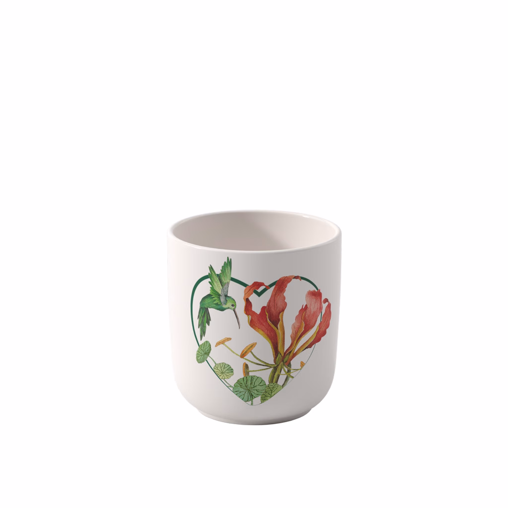 Villeroy & Boch 275 Jubiläum Coffee Mug White – Luxury Premium Porcelain with Exotic Avarua Design, 290 ml