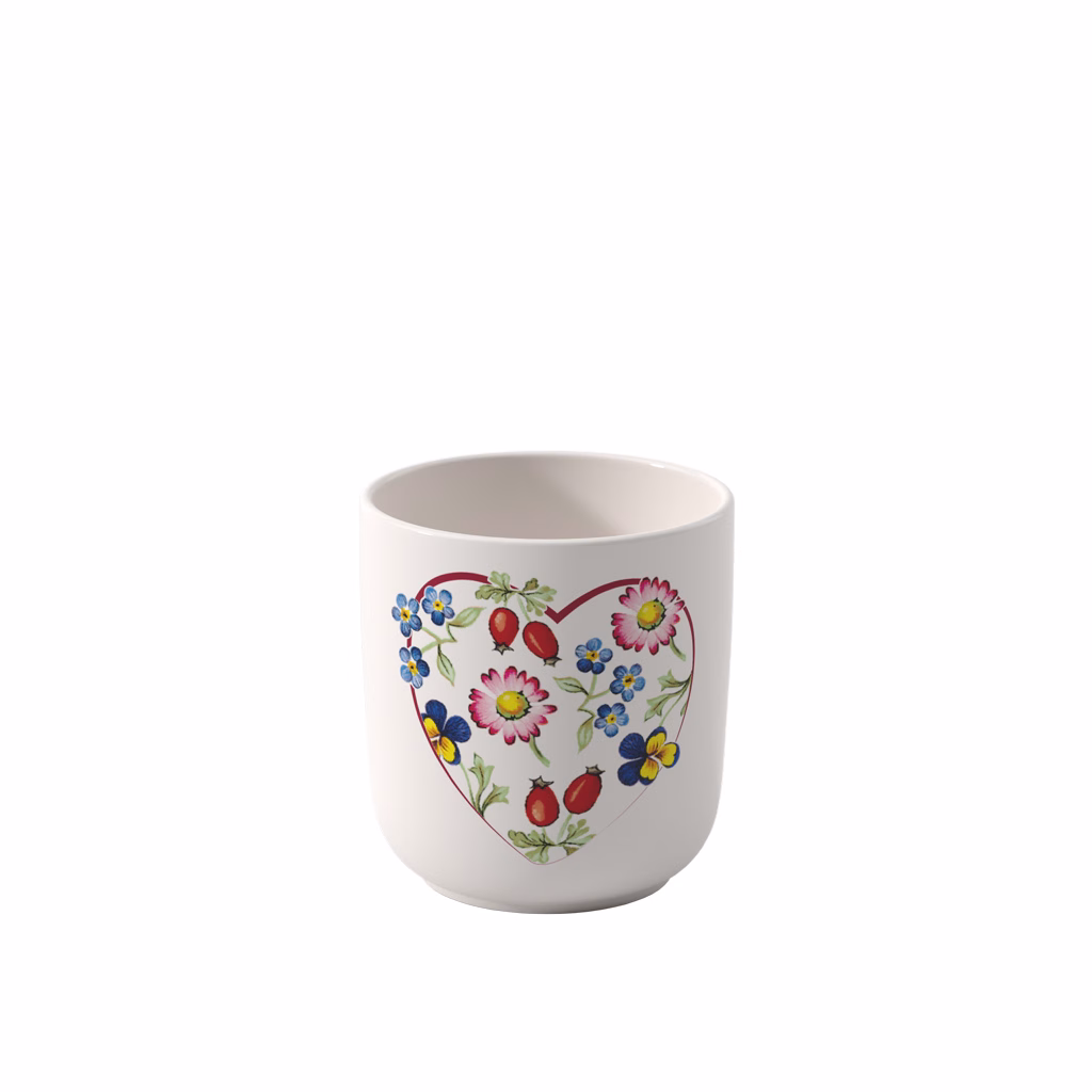 Villeroy & Boch 275 Jubiläum Coffee Mug White – Luxury Premium Porcelain with Petite Fleur Design, 290 ml