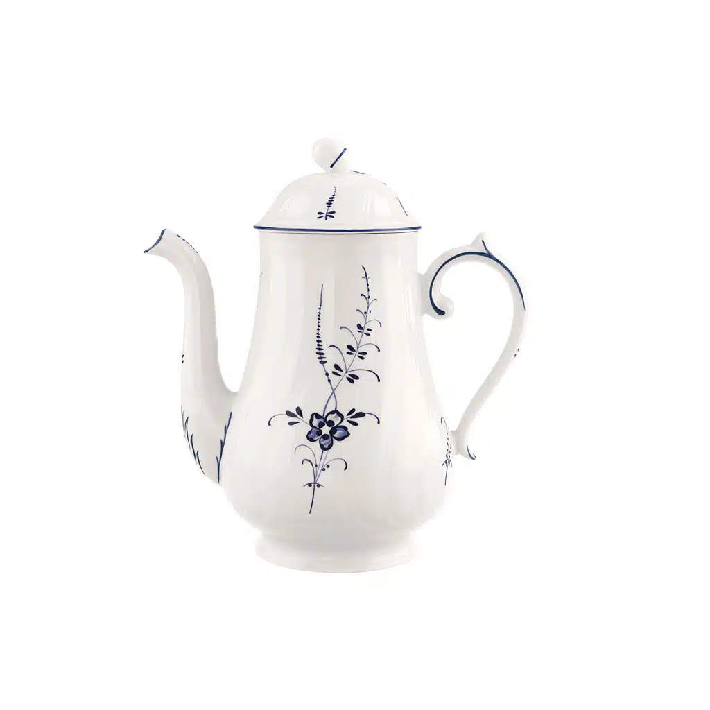 Villeroy & Boch Vieux Luxembourg white porcelain coffee pot 1.2 l