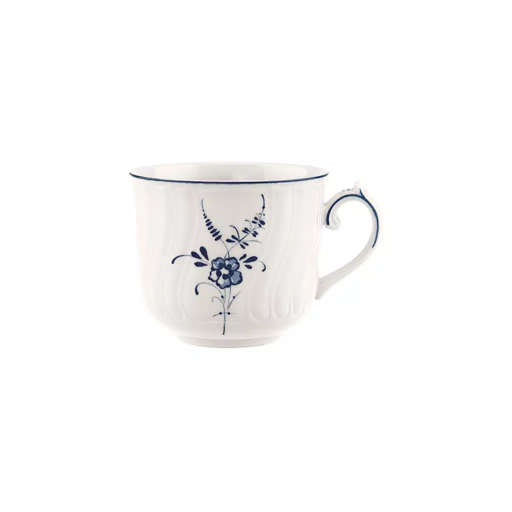 Villeroy & Boch Vieux Luxembourg Cappuccino Cup White 240 ml Premium Porcelain