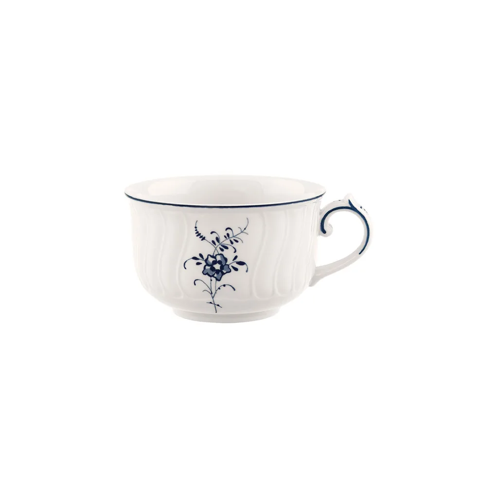 Vieux Luxembourg Tea Cup — 150 ml Luxury Porcelain by Villeroy & Boch Villeroy & Boch Vieux Luxembourg Tea Cup White 150 ml Premium Porcelain