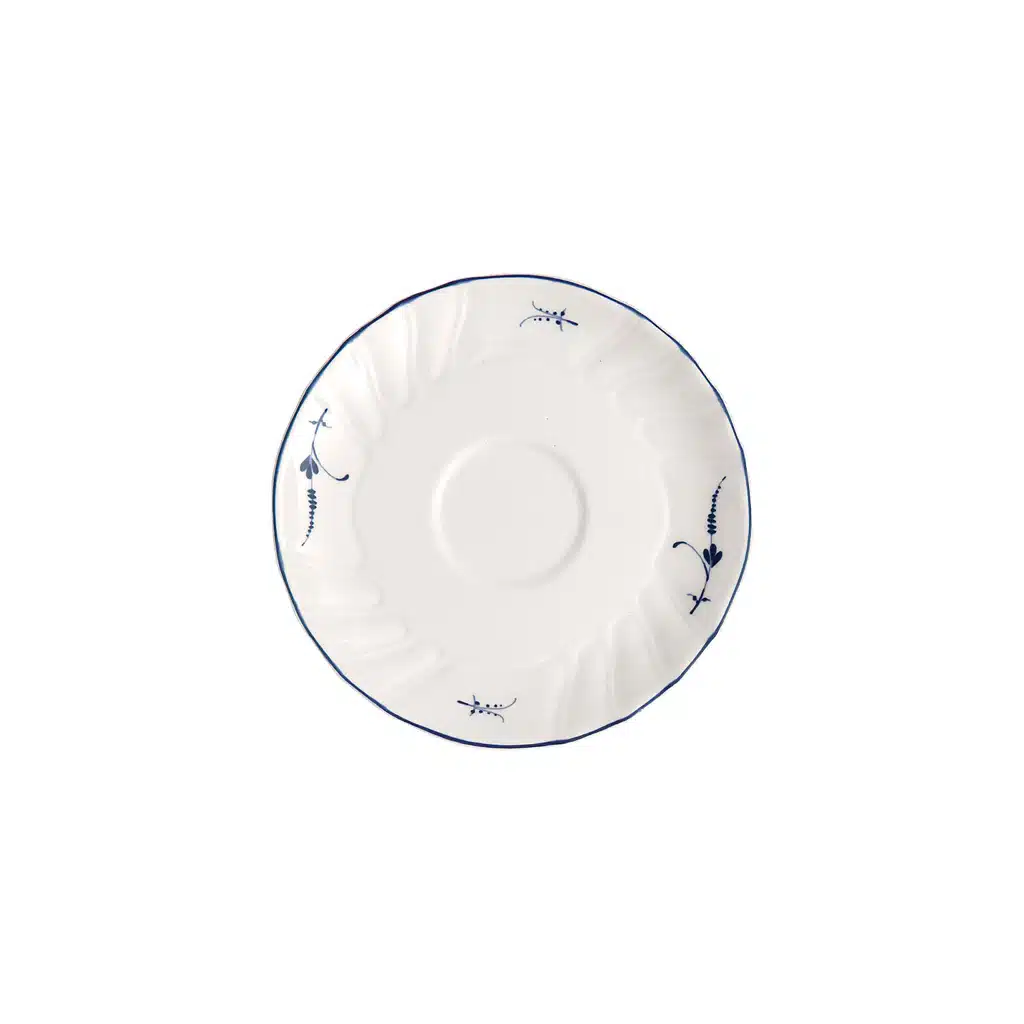 Villeroy & Boch Vieux Luxembourg Espresso Cup Saucer White Ø12 cm