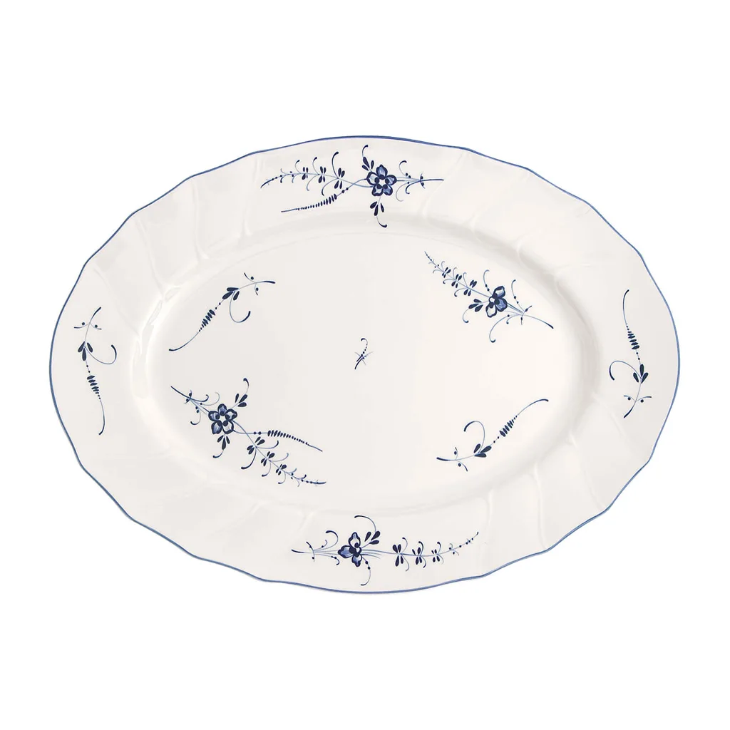Villeroy & Boch Old Luxembourg Oval Platter – 43 cm Premium Porcelain Villeroy & Boch Old Luxembourg Oval Platter 43 cm, premium porcelain
