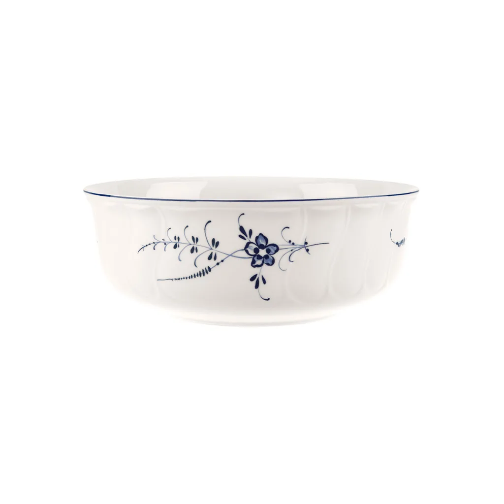 Villeroy & Boch Vieux Luxembourg Salad Bowl – Luxury 1.9 L Premium Porcelain Villeroy & Boch Vieux Luxembourg Salad Bowl 1.9 L Premium Porcelain – White Elegant Luxury Tableware