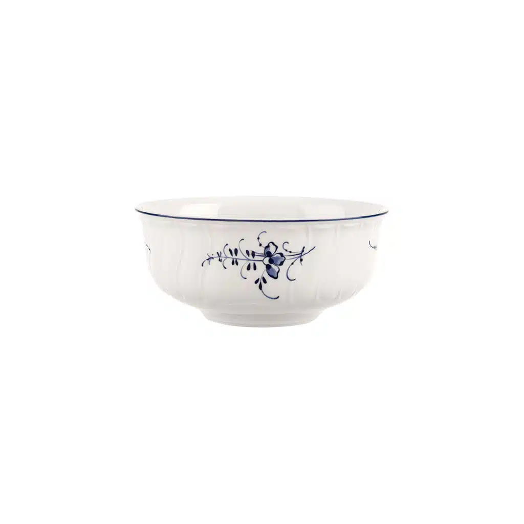 Villeroy & Boch Vieux Luxembourg dessert bowl in white premium porcelain