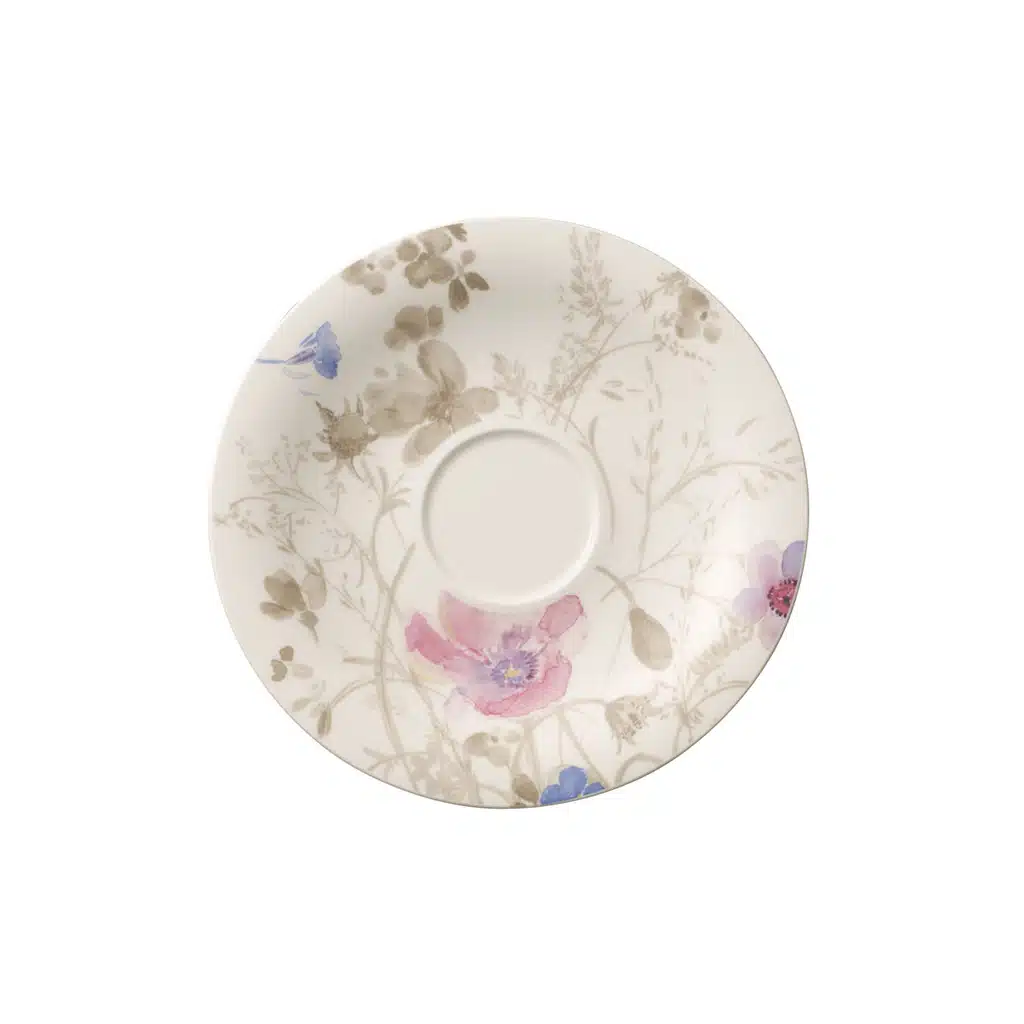 Villeroy & Boch Mariefleur White Coffee Cup Saucer Ø19 cm premium porcelain colorful