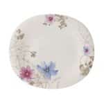 Villeroy & Boch Mariefleur Gris Oval Salad Plate Luxury Premium Porcelain 29×25 cm Pastel Floral Design