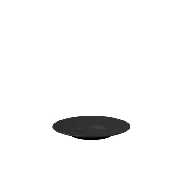 Villeroy & Boch Manufacture Rock black cappuccino cup saucer 17.3cm premium porcelain