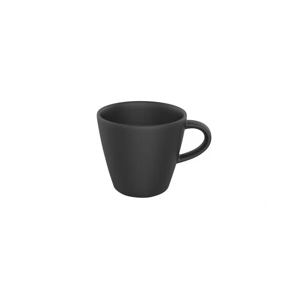 Villeroy & Boch Manufacture Rock black espresso cup 60ml premium porcelain slate finish