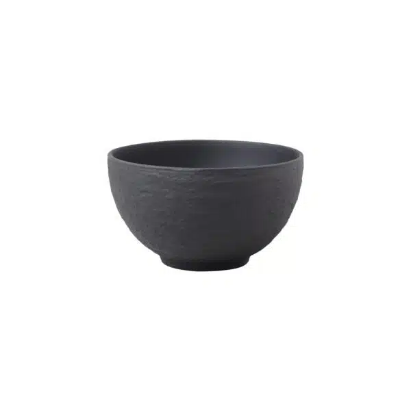 Villeroy & Boch Manufacture Rock black bowl 200ml premium porcelain slate finish