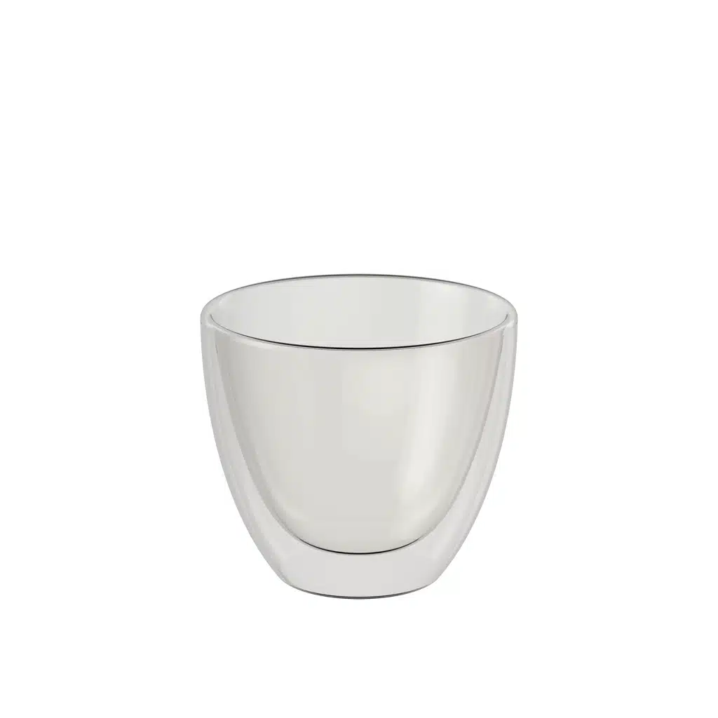 Villeroy & Boch Manufacture clear glass coffee mug 250ml heat-resistant borosilicate glass