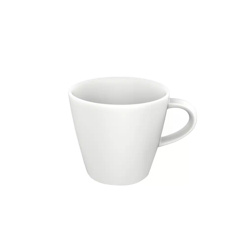 Villeroy & Boch Manufacture Rock white coffee cup 160ml premium porcelain slate finish