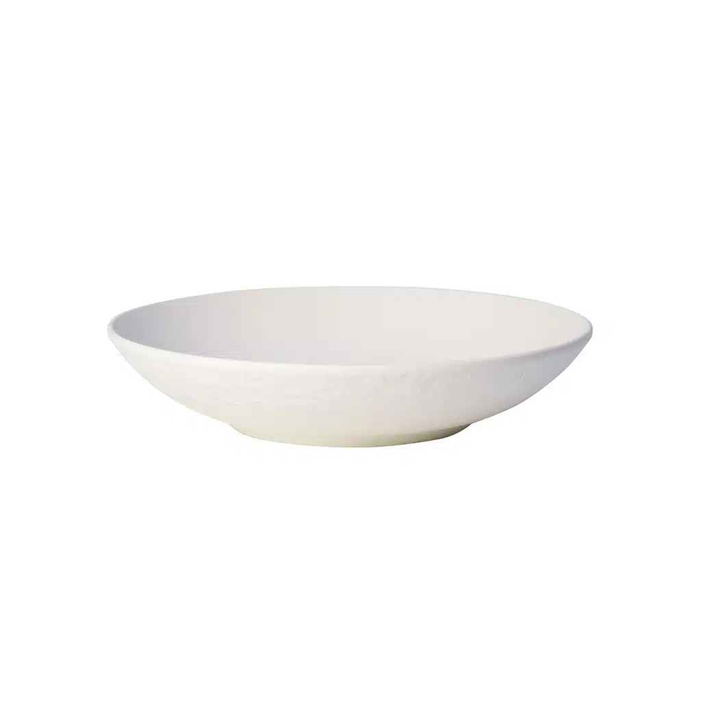 Villeroy & Boch Manufacture Rock white side bowl 23.5cm 430ml premium porcelain slate finish