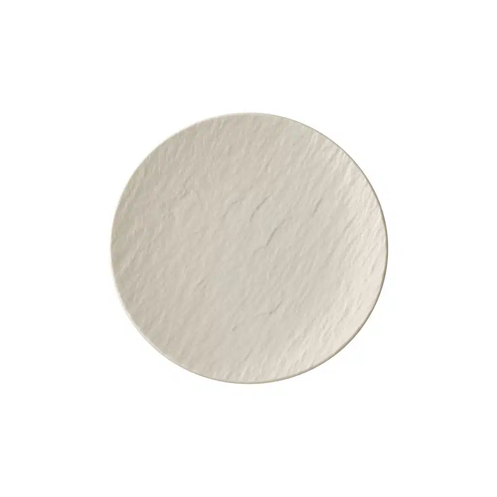 Villeroy & Boch Manufacture Rock white bread plate 15.5cm premium porcelain slate finish