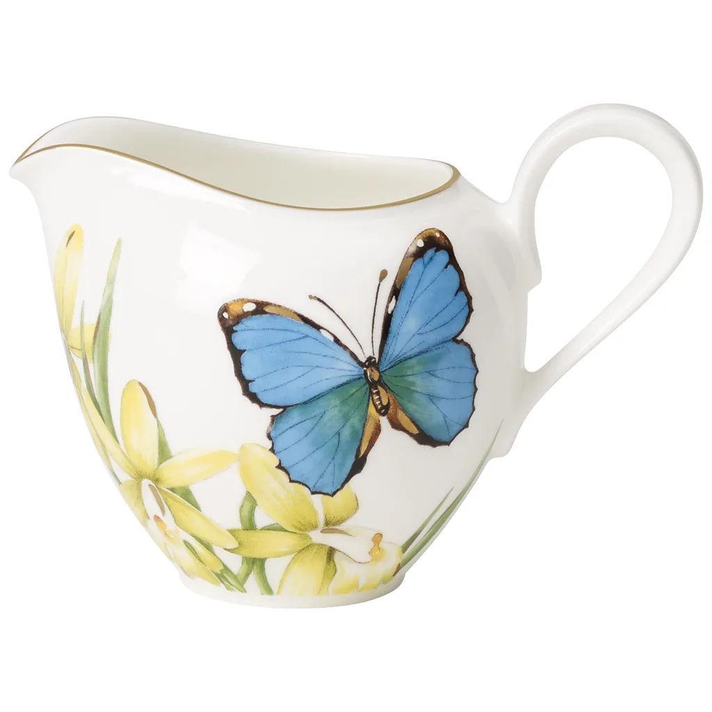 Amazonia Milk Jug by Villeroy & Boch – 180 ml Luxury Porcelain Villeroy & Boch Amazonia Milk Jug Multicoloured, 180 ml, Premium Bone Porcelain