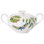 Villeroy & Boch Amazonia Sugar Bowl – 290 ml luxury multicoloured porcelain with rainforest design