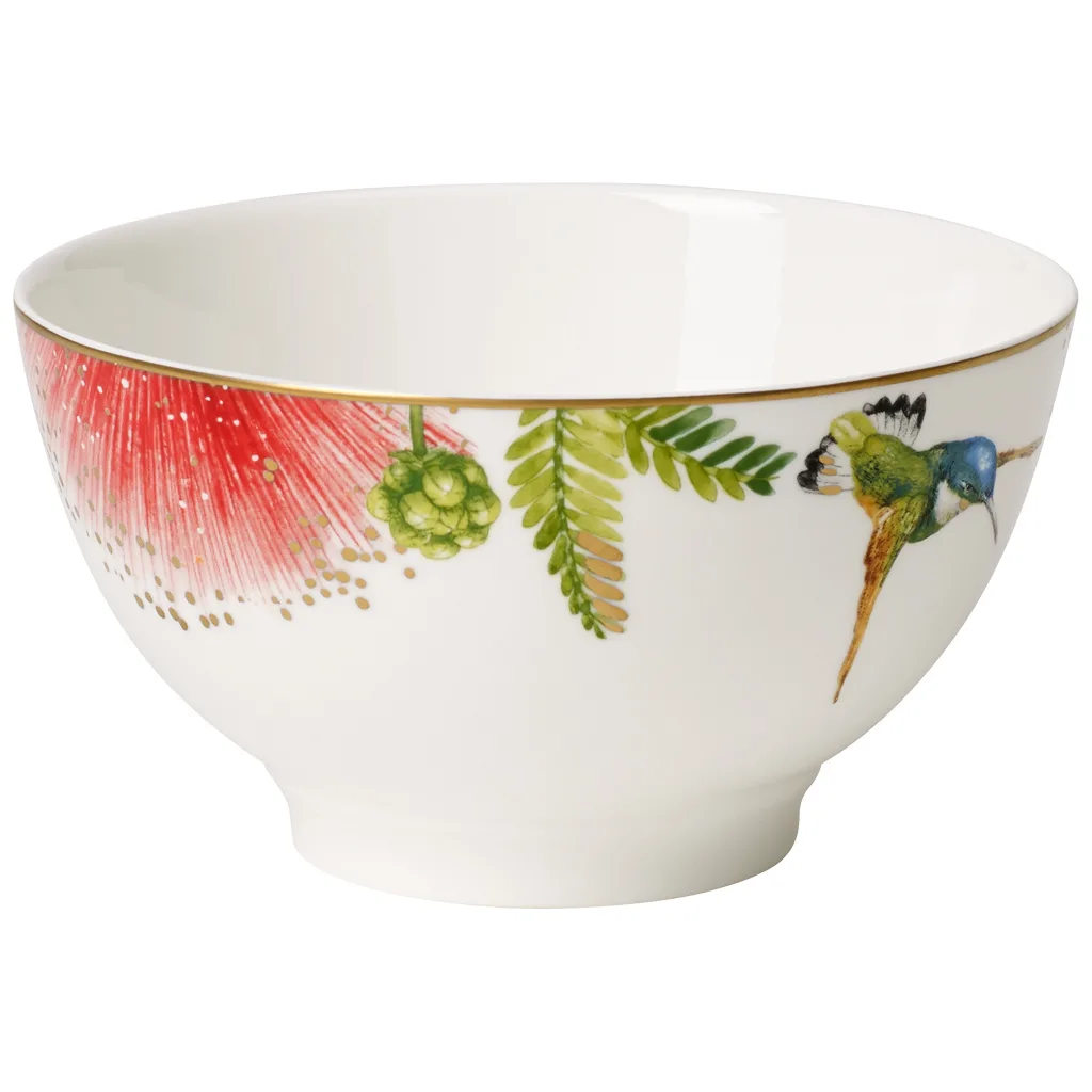 Villeroy & Boch Amazonia Salad Bowl Multicoloured 550 ml Premium Bone Porcelain Luxury Tableware