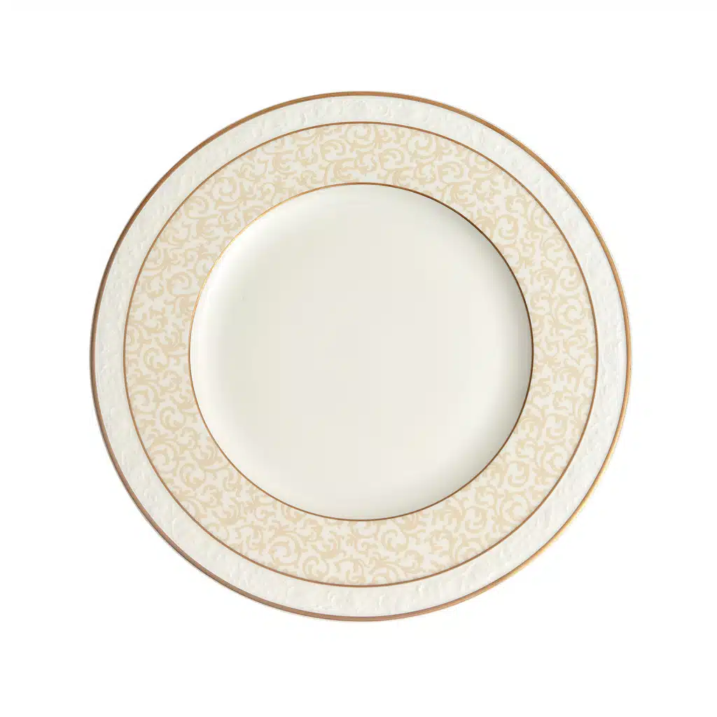 Villeroy & Boch Ivoire beige dinner plate 27.5cm bone porcelain