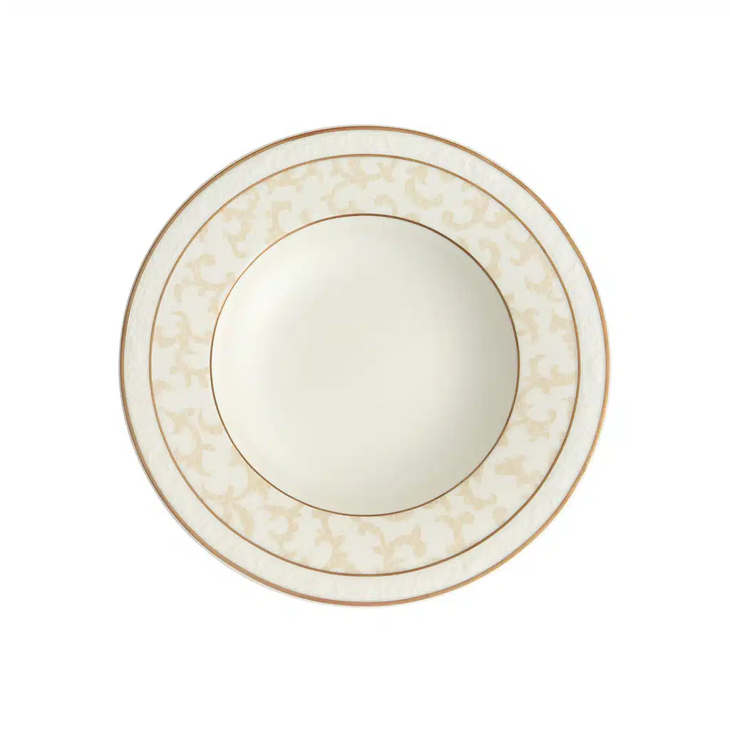 Villeroy & Boch Ivoire beige soup plate 24.8cm 320ml bone porcelain