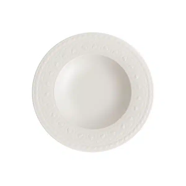 Villeroy & Boch Cellini Soup Plate White Ø24.2 cm Premium Porcelain