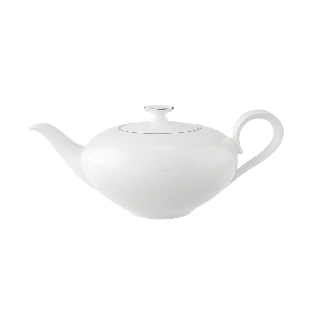 Villeroy & Boch Anmut white teapot 800ml premium bone porcelain