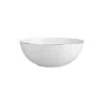 Villeroy & Boch Anmut salad bowl – white premium bone porcelain
