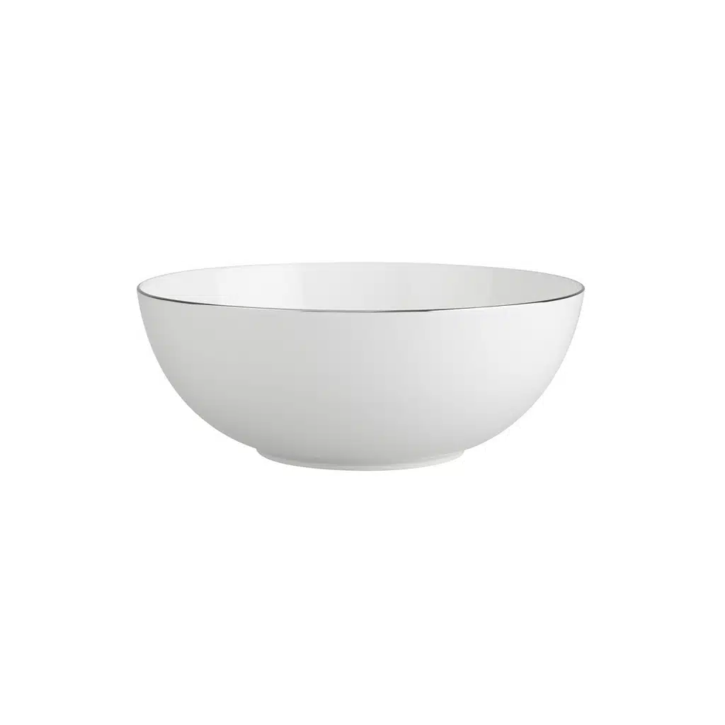 Villeroy & Boch Anmut salad bowl – white premium bone porcelain