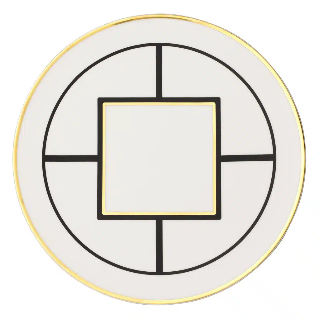 Villeroy & Boch MetroChic Charger Plate – Luxury Premium Bone Porcelain 33 cm Multicoloured