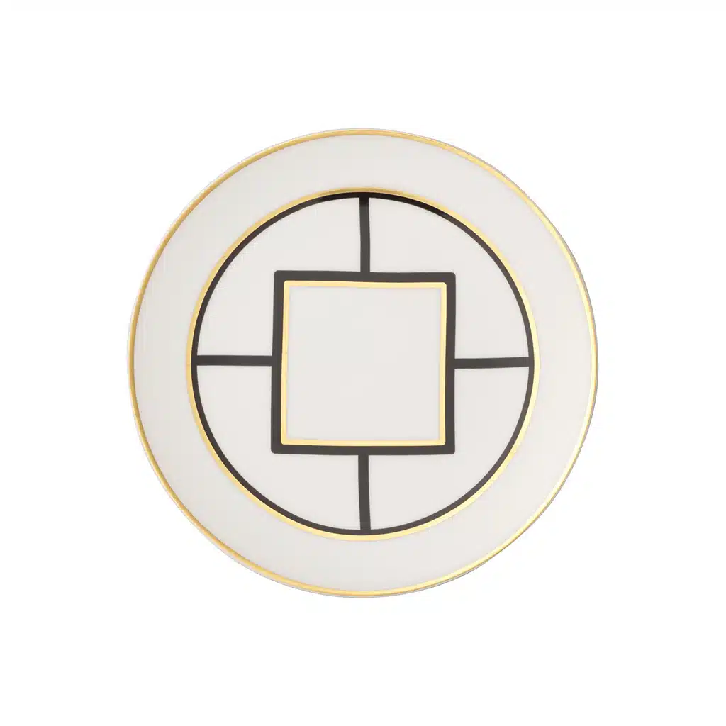 Villeroy & Boch MetroChic Breakfast & Dessert Plate – Luxury Premium Bone Porcelain 22 cm Multicoloured
