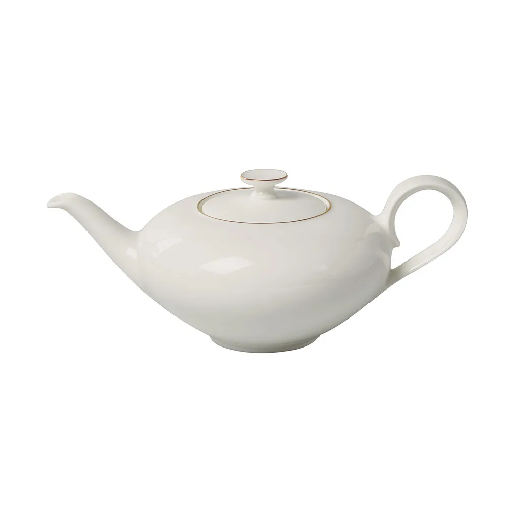 Villeroy & Boch Anmut Teapot – 800 ml Luxury Bone Porcelain Villeroy & Boch Anmut Teapot White 800 ml Premium Bone Porcelain