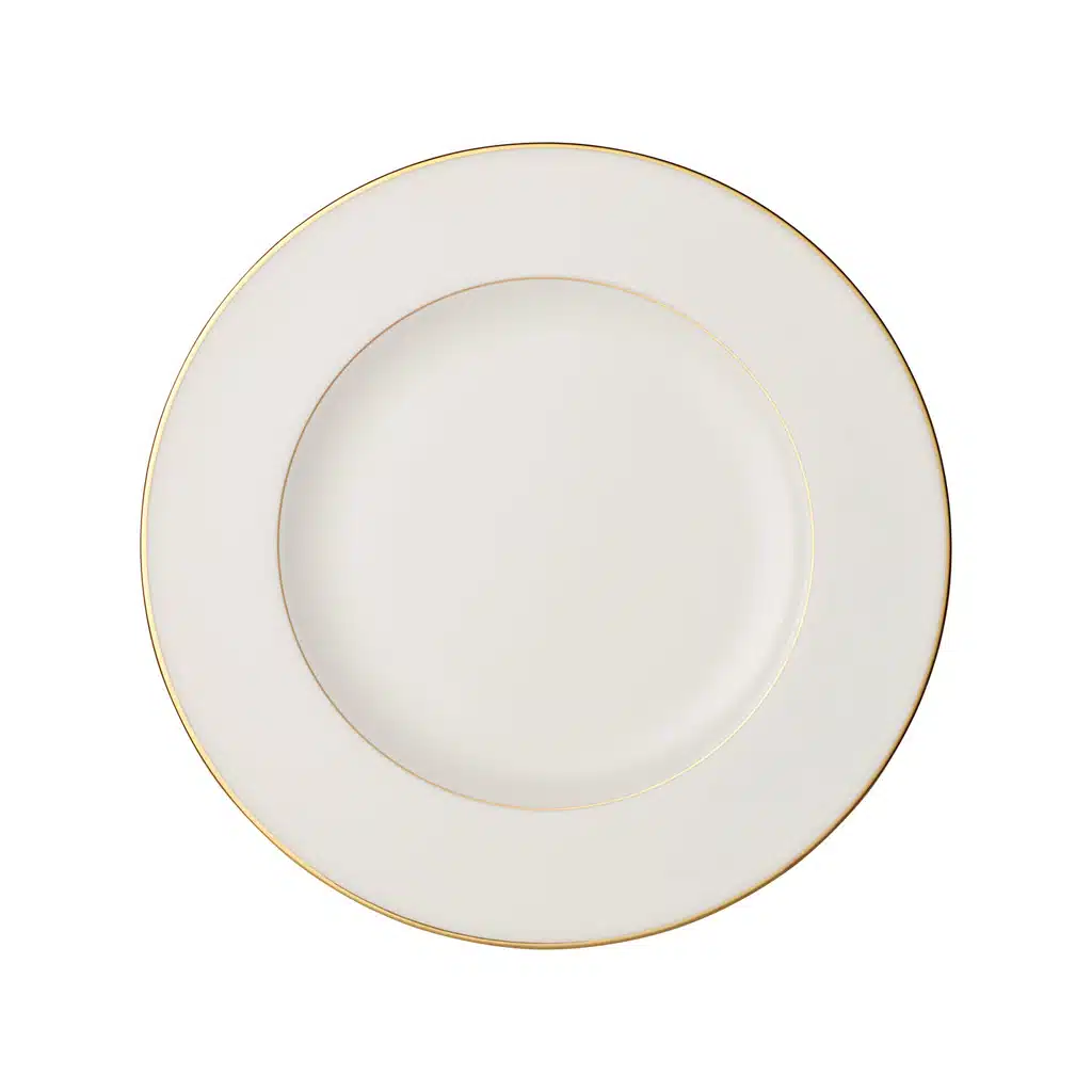 Villeroy & Boch Anmut dinner plate white Ø27.7 cm premium bone porcelain — luxury tableware