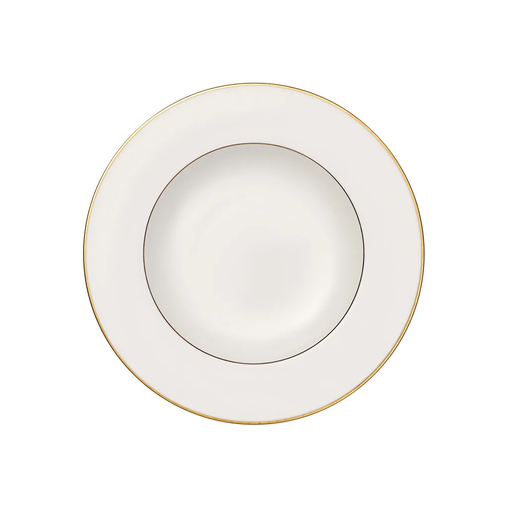 Villeroy & Boch Anmut Soup Plate – Premium Bone Porcelain White Villeroy & Boch Anmut Soup Plate White, Ø24.8 cm, Premium Bone Porcelain – luxury fine dining dish