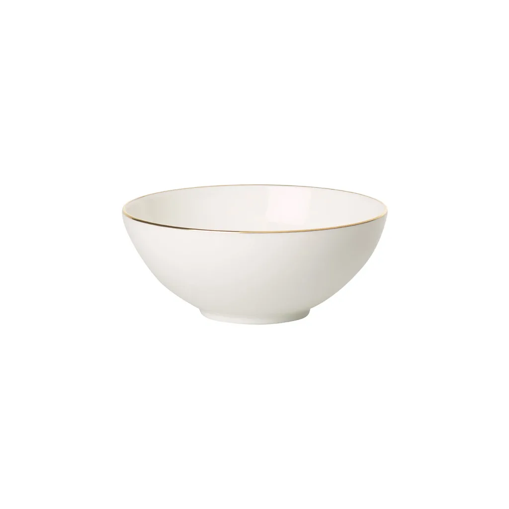 Villeroy & Boch Anmut Dessert Bowl — White, 240 ml, Premium Bone Porcelain (1045453810) Villeroy & Boch Anmut dessert bowl white 240 ml premium bone porcelain — luxury tableware