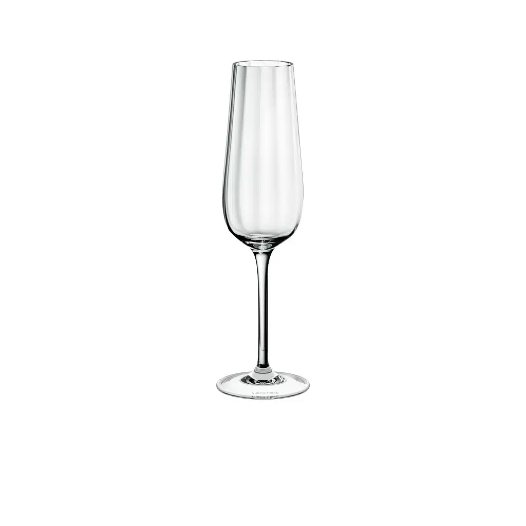 Villeroy & Boch Rose Garden Champagne Glass Clear – 120 ml Luxury Crystal Glass