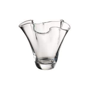 Villeroy & Boch Blossom Vase in clear crystal glass, 18 x 18.4 cm, round design