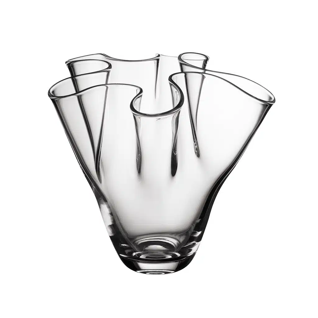 Villeroy & Boch Blossom Vase clear crystal glass 28 x 29.2 cm