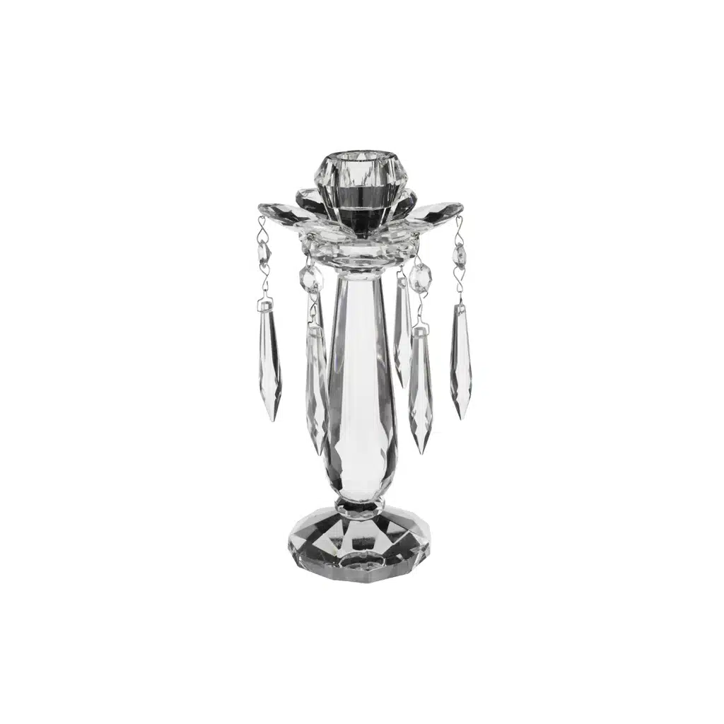 Villeroy & Boch Retro Accessories Candleholder Clear Glass 10.5 x 22 cm