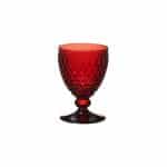 Wine goblet red