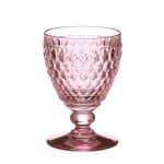 Red wine goblet rose
