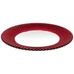 Boston col. Buffet plate red