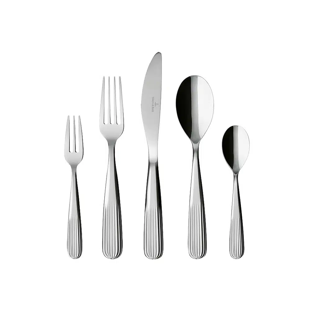 Villeroy & Boch Rose Garden Cutlery Set 30pcs - Luxury Stainless Steel