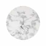 Marmory Flat plate white 27cm