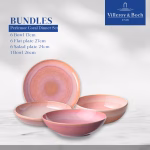 Perlemor Coral Dinner Set